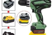 Adapter battery for Milwaukee/Dewalt 18-20V Lithium Battery Converted To for Hitachi for Hikoki 18V Lithium Batteries Power Tool