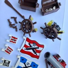 Lego Accessories and Attachments from Various Ships from the 1990s