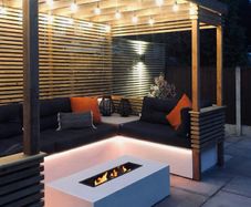 FREE EXPRESS SHIPPING Festoon Lights Outdoor Mains Powered, S14 50FT Led Outdoor String Lights, Warm White 2700K, Waterproof IP65, Great Garden Terrace Patio Outside Lights