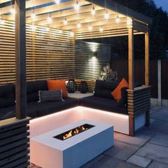 FREE EXPRESS SHIPPING Festoon Lights Outdoor Mains Powered, S14 50FT Led Outdoor String Lights, Warm White 2700K, Waterproof IP65, Great Garden Terrace Patio Outside Lights