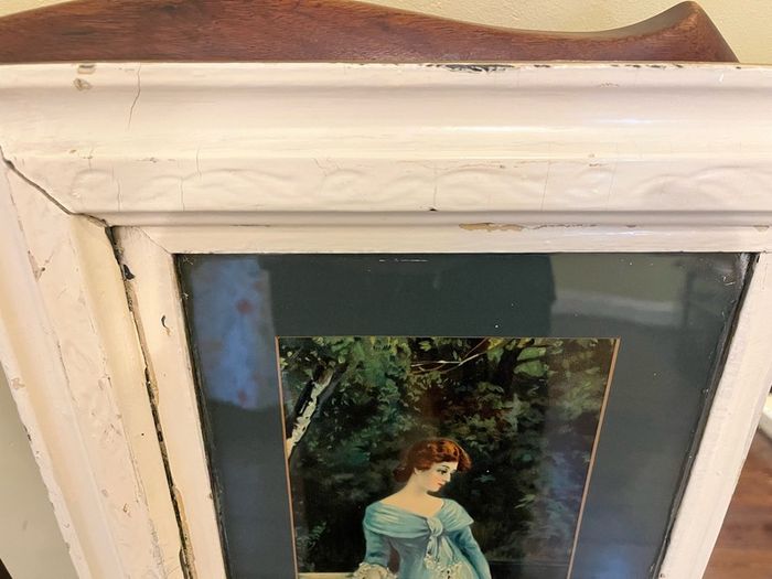 Antique Edwardian Mirror