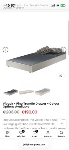 childs single bed