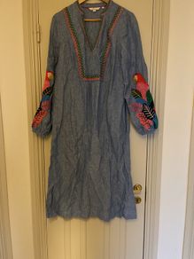 Boden denim style dress size 14
