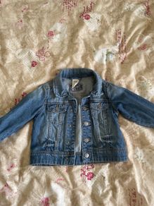 baby denim jacket H&M size 9-12 m