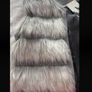 gilet Bnwt size 10 Ella boo grey sleeveless coat with fake fur contrast Image 5