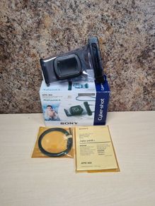 Sony Aqty Pack Cybershot Camera Waterproof Case Casing Apk-wa Brand New For Dsc-w