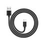 New 1m Micro USB Cable Charge Male A to Micro USB Male B Charger Black Lead #905 Image 2