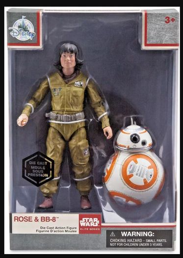 ROSE & BB-8 Star Wars Elite Series FORCE AWAKENS die cast disney store