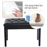 Leather Piano Dressing Stool  Black Image 6