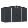 Garden Storage Shed Anthracite Image 2