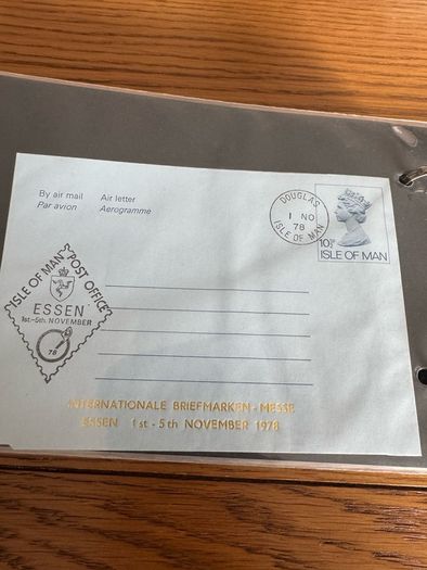 FDC Isle of Man 1978