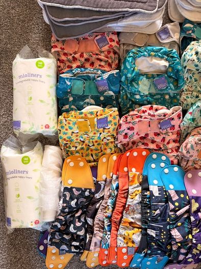 Reusable Nappies Bundle, 35 nappies plus extras