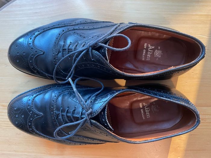 44 Alden wingtip oxfords