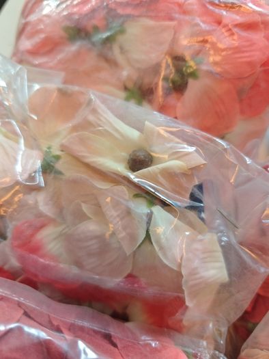 red and pink artificial flowers bundle wholesale