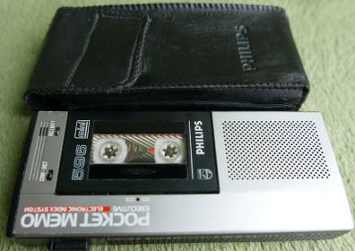 Phillips Pocket Memo 596 Voice Recorder Recorder  Voice Recording (works well)