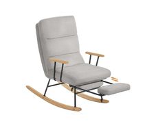 Rocking Recliner Chair with Pull-Out Footrest