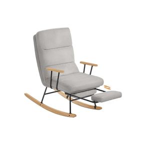 Rocking Recliner Chair with Pull-Out Footrest