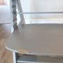 Grey Hauck wooden high chair Image 2