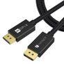iVanky 4.5M Premium DisplayPort 1.4 UHD/3D 8K (7680x4320@60Hz) 32.4Gbps (Aluminium Alloy/Nylon Braided/Gold Plated) Cable (Brand New/Warranty) Image 3