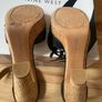 Nine West black strappy platform sandals Image 4