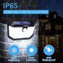 NEW SALE | Solar Garden Lights Outdoor Super Bright Wireless 178 LED Solar Wall Lights Image 5