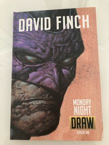 David Finch Sketchbook Monday night Draw signed