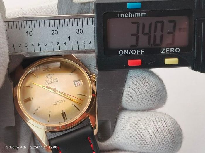 Vintage Watex Swiss men's automatic Watch