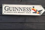 Guinness cast iron sign