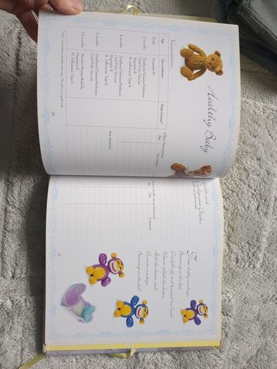 Baby record book