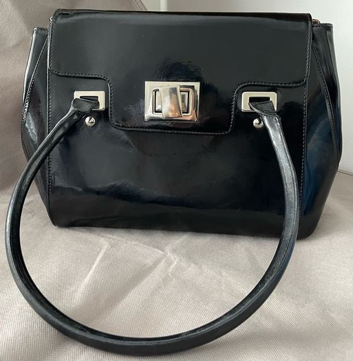 Lk Bennett patent leather bag