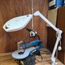 Band saw, magnifying glass with light and scroll s Image 3