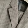 Black Suit with Pinstripe Image 3