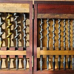Gilpin's auger bits, complete boxed set