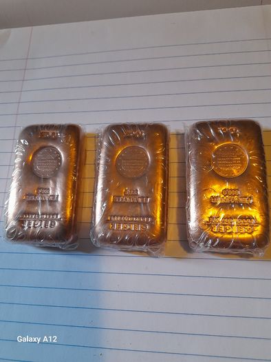 Copper bars