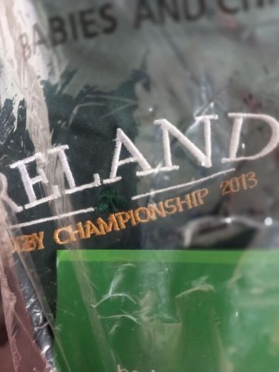 Ireland Rugby Six Nations 2013 fleece lined Jacket