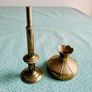 Brass Miniature Lamp Large Shade Image 4