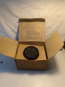 Mint Irish WW11 Boxed Gas Mask