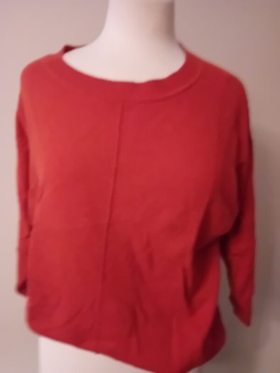 Jigsaw Wool Cashmere Button Back Jumper S