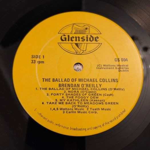 Brendan O'Reilly - The ballad of Michael Collins