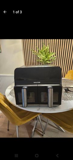 salter duo airfryer