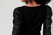 Black sparkly Top