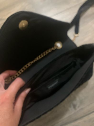 handbag velvet