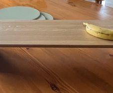 Solid advice advice Oak Homemade Desk Shelf / Monitor Stand