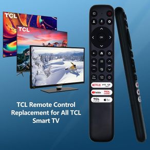 TCL TV remote control replacement for TCL remote control 4K LCD LED Smart TV - NO SETUP REQUIRED