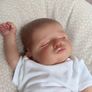 Reborn Dolls 19inch Sleeping Soft Hand-Drawing Hair Silicone Dolls Vinyl Collectible Art Doll (FREE POSTAGE) Image 4
