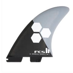 FCS II AM Twin +1 Al Merrick Trailer Stabiliser PG Performance Glass Surfboard Fins