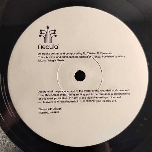 DJ Tiesto - SPARKLES - Nebula Records - Quality Late 90s Trance! Incl. ORIGINAL + TRANSA Mixes