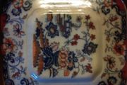 AntiqueAntique Amherest Japan Twin Handled Serving Plate
