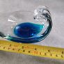 Rare Find Vintage Early Mdina Glass Serving Dish Leaf Shaped Image 2