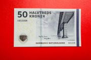 Denmark. 50  Kroner  2016   Pick  65. ( Uncirculated )